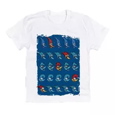 Camiseta Infantil Pica Pau Nf-e 