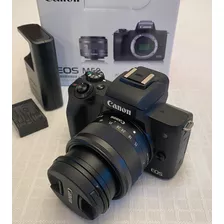 Canon Eos M50 Mark Ii Mirrorless Camera With 15-45mm Lens
