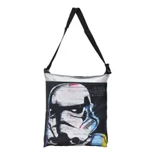 Bolsa Star Wars Stormtrooper Estampado Negra 113358 Ruz Color Negro Color De La Correa De Hombro Negro