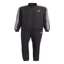 Conjunto adidas 3 Stripes Masculino - Pto/bco