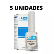 5 Unids Restaurador De Unhas Clavis- Fabricante Da La Beauté