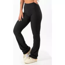 Calça Feminina Flare Gorgurinho Cintura Alta Moda