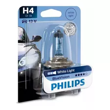 Lâmpada Para Farol Blue Vision H4 12v 60/55w H4-12342bv + Nf