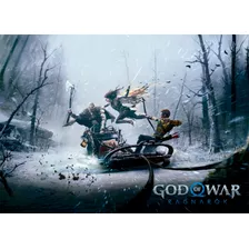 God Of War Ragnarok: Arte C - Pôster Gigante