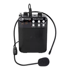 Amplificador Voz Microfone Headset Professor Radio Fm Usb
