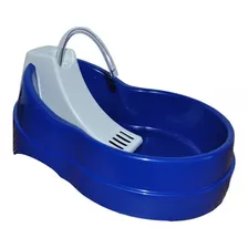 Fuente Purificadora De Agua Alvorada Para Perros Y Gatos Color Azul