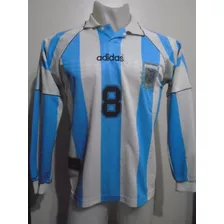 Camiseta Selección Argentina Sub 20 1997 Riquelme #8 Boca S
