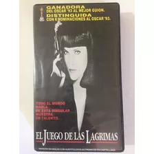 Película Vhs El Juego De Las Lágrimas. Óscar 93mejor Guión