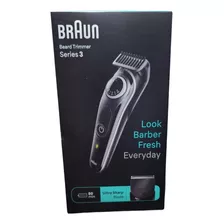 Recortadora De Barba Y Pelo Braun Bt3340 Para Hombre Color N