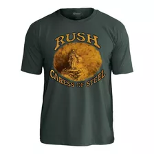 Camiseta Stamp Rush Caress Of Steel - Verde Ts1404