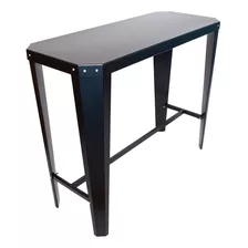 Mesa De Chapa Alta Runko 120 Tromen Exterior Color Negro