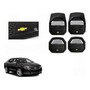 Tapetes 4pz Charola 3d Logo Chevrolet  Impala 2000 A 2005