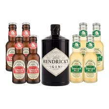 Gin Hendricks 700ml + 8 Agua Tónica Fentimans 250ml