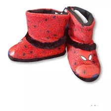 Pantufla Pantubota Infantil Spiderman Talle: 27 Importadas 