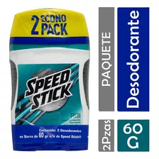 Desodorante En Barra Speed Stick Fresh 60gr X 2 Unidades