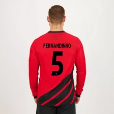 Camisa Umbro Atletico Paranaense 2023 Manga Longafernandinho