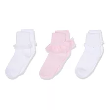 Jefferies Socks Paquete De 3 Calcetines Para Beb Con Volante