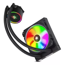 Water Cooler 120mm 1 Fan Rgb Processador Pc Cpu Gamer Led