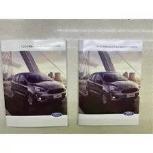 Manual Propietario Ford Ka 2018/ Original