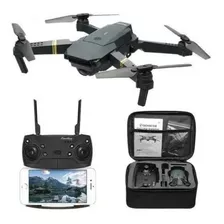 Drone Eachine E58 Com Câmera Hd Preto 2.4ghz +case Nf