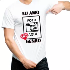 Camiseta Personalizada Eu Amo Meu Genro Nora Presente Oferta