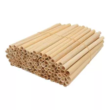 Kit 20 Canudos Bambu Ecológico Reutilizável Sustentável