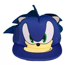 Jockey Gorro Sonic Niño 3d