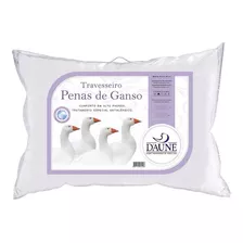 Travesseiros Daune 100% Pena De Ganso 50x70cm- Original