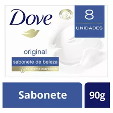 Sabonete Barra Dove Original 90g C/ 8 Unidades