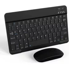 Teclado Bluetooth + Mouse Sem Fio Para Sams Galaxy Tab S7 Fe