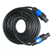 Cable Para Bafle Speakon Speakon 20 Mts 2x1mm