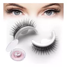 2 Pairs Fake Eyelashes Pestañas Autoadhesivas, Reutilizables