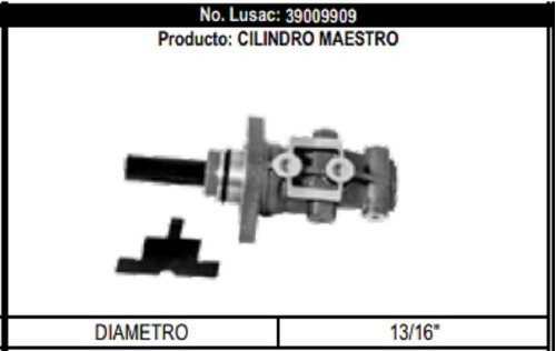 Cilindro Maestro (bomba Freno) / Toyota Hiace 2006-2013 Foto 5