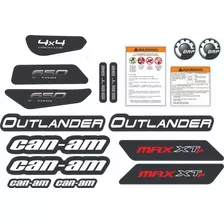Adesivo Quadriciclo Brp Can Am Outlander Max 650 Xtp