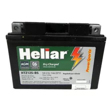 Bateria Htz12s-bs Heliar Hon Nc 700 Xlv 650 Transalp 01/...