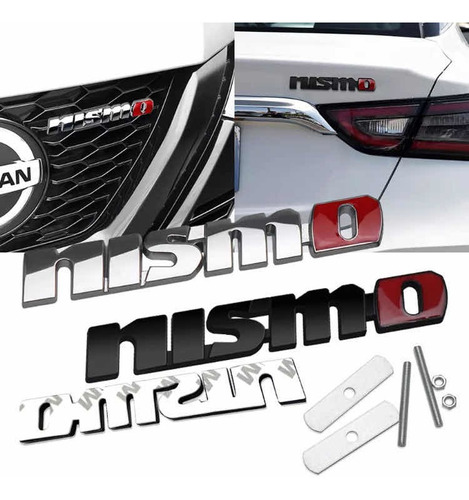 Emblema Nismo Nissan March Versa Sentra Qashqai Persiana Foto 2