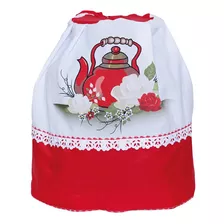 Capa De Botijão 13kg Estampada Oxford Detalhes Lese Cozinha