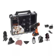 Taladro Black+decker Mtx20k6a 20v + 6 Accesorios + Maletín