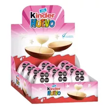 Huevo Kinder Sorpresa Rosa X 12 U. - Tienda Kako