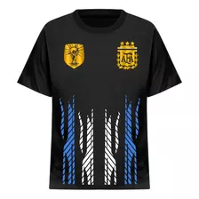 Remeras Afa Niños Selección Argentina Fútbol Algodón Escudo