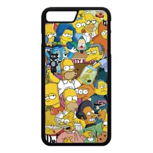 Funda Protector Case Para iPhone 8 Plus Los Simpsons