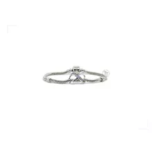 Pulsera Titanio 18k Charm Family Forever Plata 1ra Ley 925