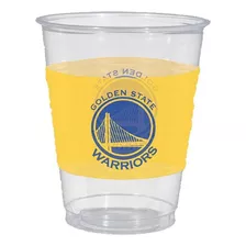 Vasos De Plástico De Golden State Warriors, 16 Oz., Pa...