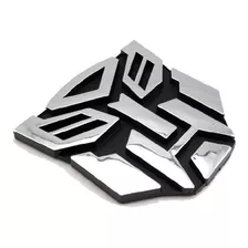 Adesivo Transformers Emblema Tuning Carro Autobot 8cm Pvc