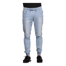 Calça Jeans Jogger Claro Masculina Estilo Casual E Conforto