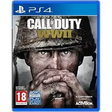 Call Of Duty World War Ii Mídia Física Activision Ps4 Nf 