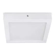 Panel Plafon Embutir Led Cuadrado 12w Color Blanco Frío