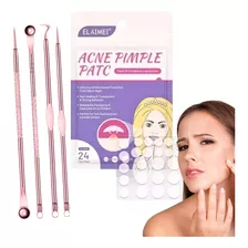 24 Parches Acne Dia/ Noche Quita Acne Espinillas Tapa Acne 