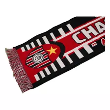 Bufanda Chacarita Juniors Rojo/negro Insignia