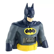 Dc Comics Batman Reloj Despertador Con Visualizacion Lcd Pa